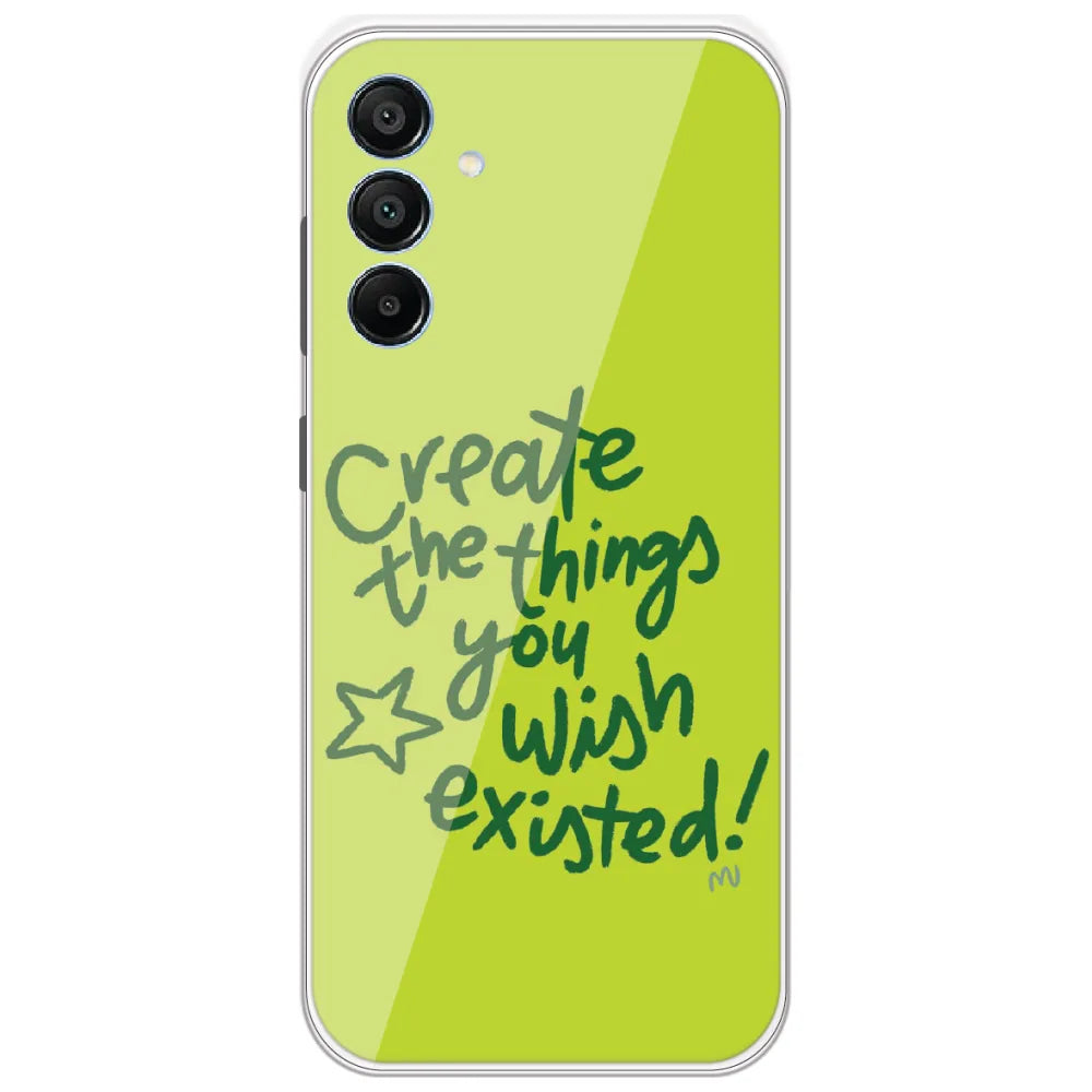 Create Things You Wish - Printed Silicone Case for Samsung Galaxy A15