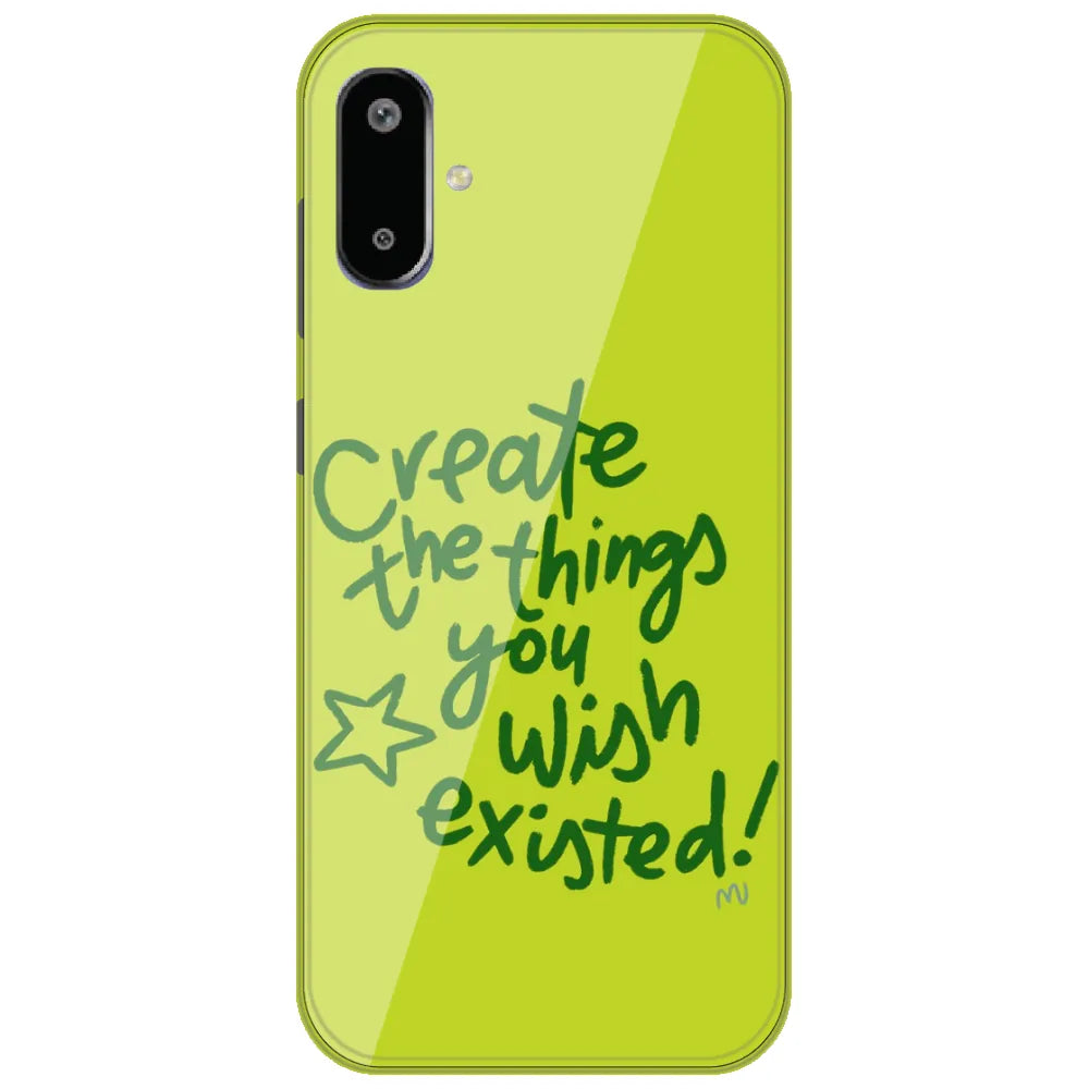 Create Things You Wish - Printed Silicone Case for Samsung Galaxy F06