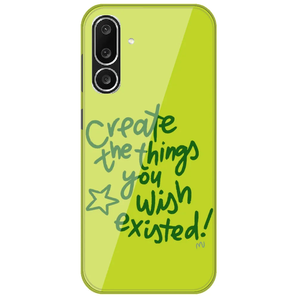 Create Things You Wish - Printed Silicone Case for Samsung Galaxy M36