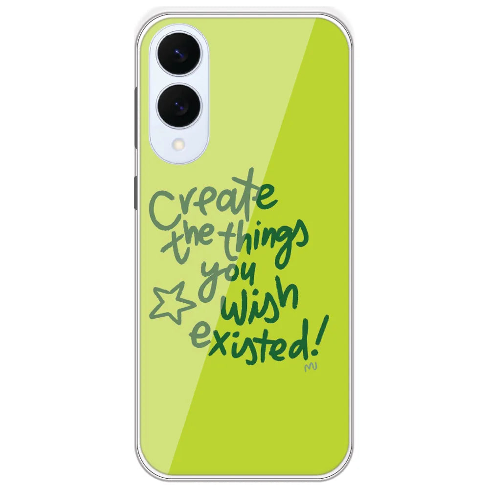 Create Things You Wish - Printed Silicone Case for Samsung Galaxy S25 Edge