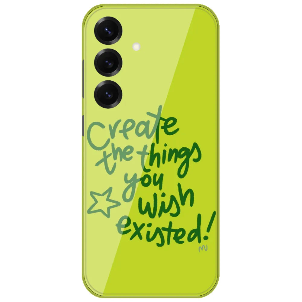 Create Things You Wish - Printed Silicone Case for Samsung Galaxy S25 FE