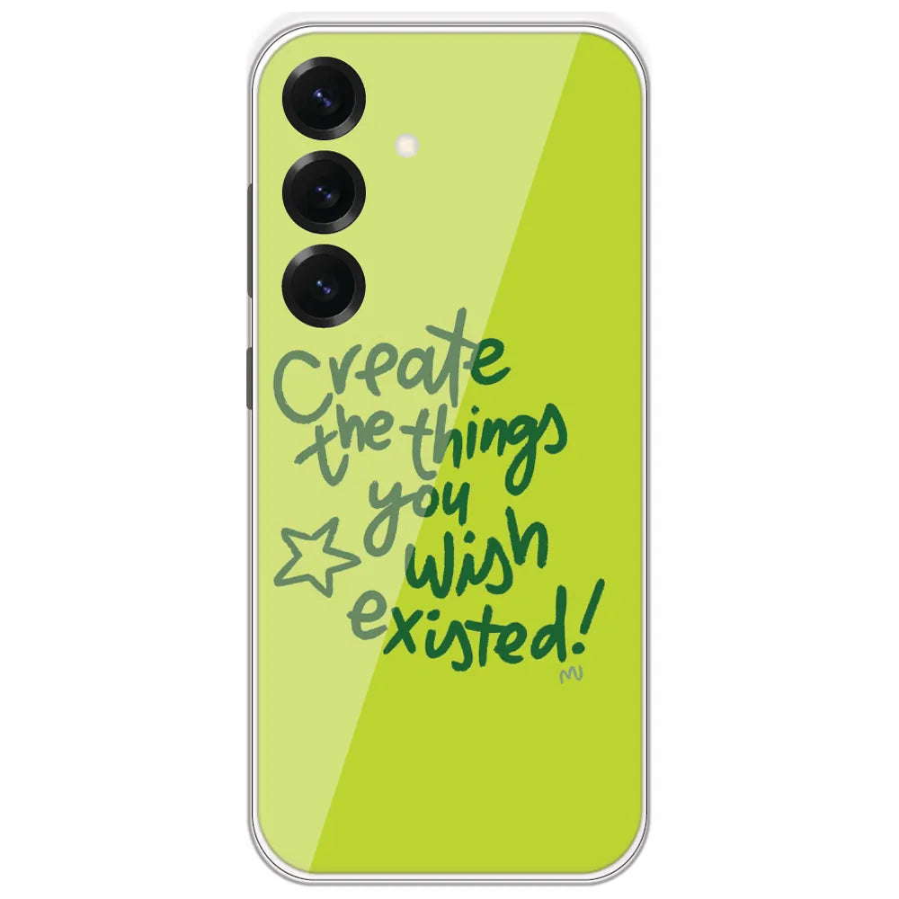 Create Things You Wish - Printed Silicone Case for Samsung Galaxy S25