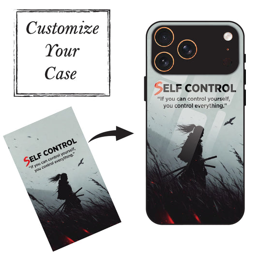 Customize Your Own Glass Case For Apple iPhone Models