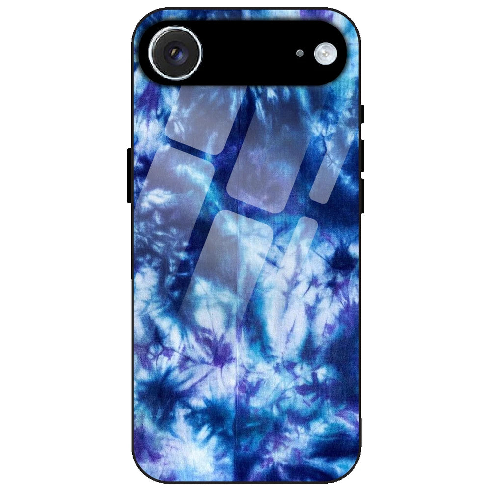 Dark Blue Tie Dye - Glass Case for Apple iPhone Air