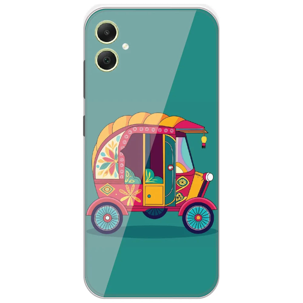 Desi Auto Rickshaw - Printed Silicone Case for Samsung Galaxy A05