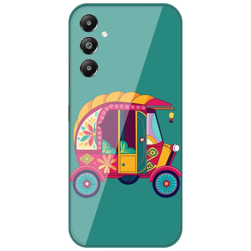 Desi Auto Rickshaw - Printed Silicone Case for Samsung Galaxy A05s