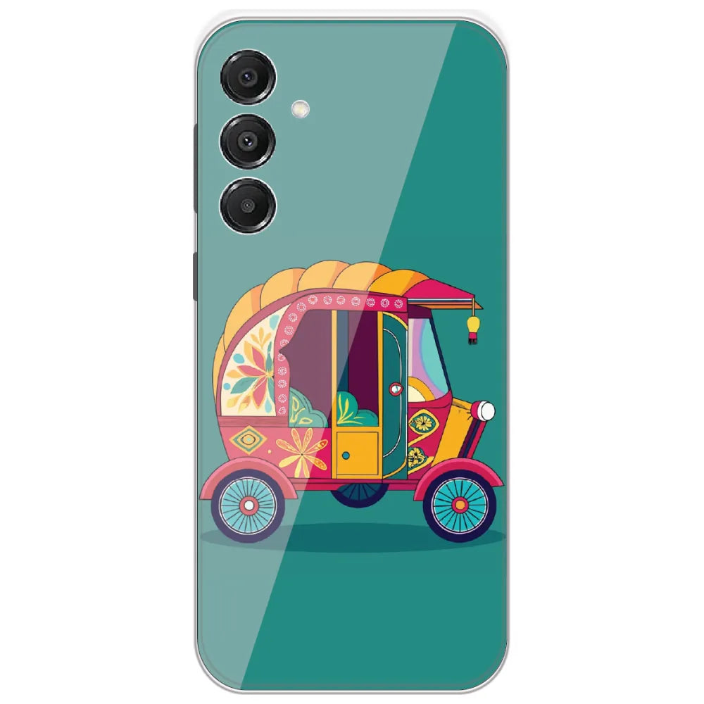 Desi Auto Rickshaw - Printed Silicone Case for Samsung Galaxy A16 5G