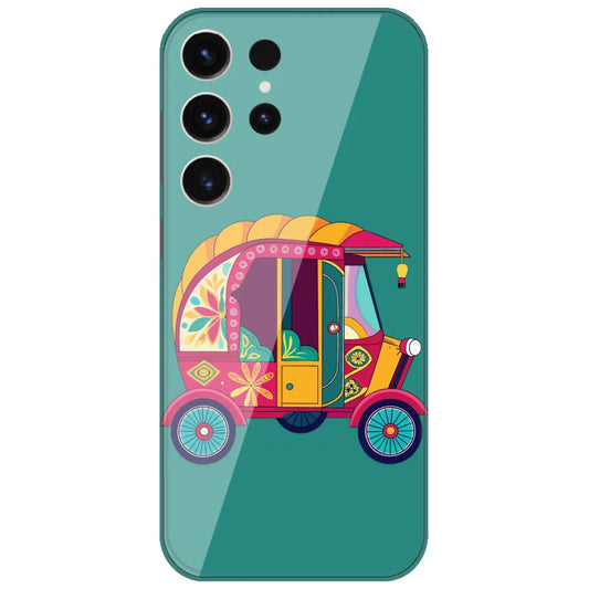 Desi Auto Rickshaw - Printed Silicone Case for Samsung Galaxy S26 Ultra