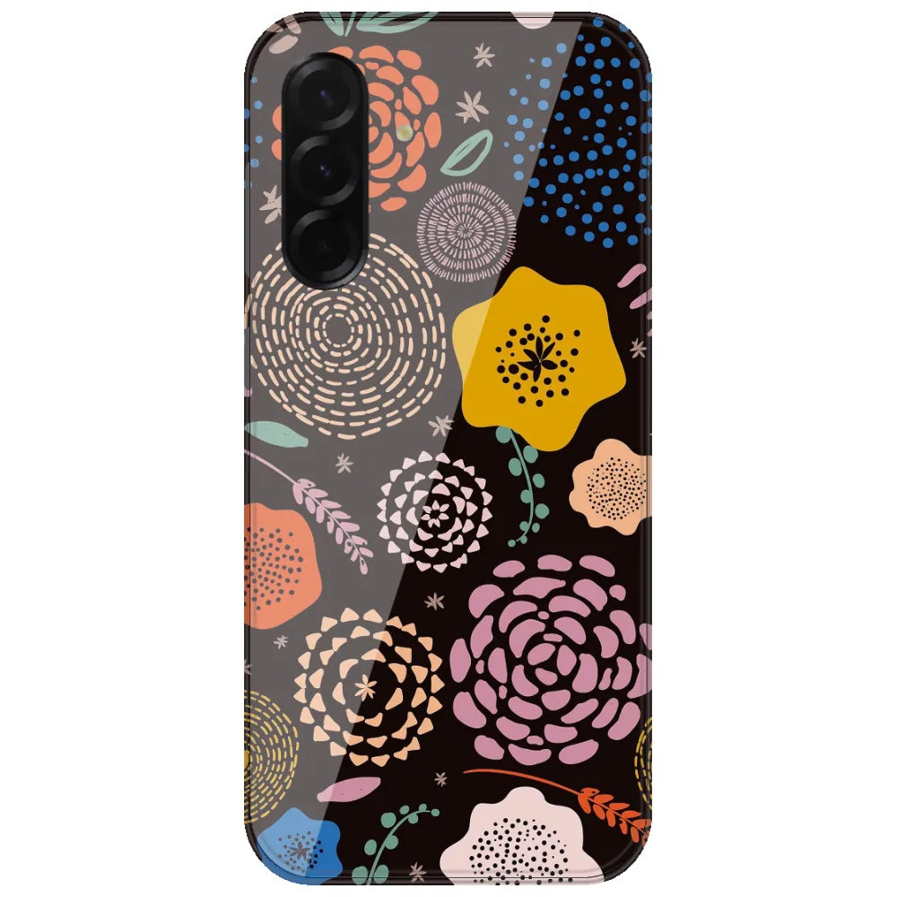 Dotted Folk Florals - Printed Silicone Case for Samsung Galaxy A26