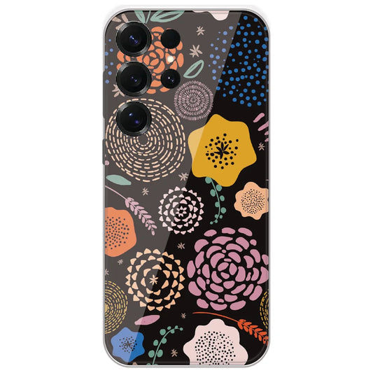 Dotted Folk Florals - Printed Silicone Case for Samsung Galaxy S25 Ultra