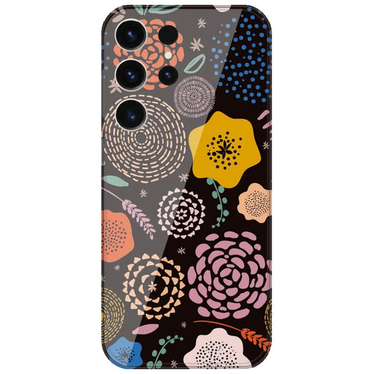 Dotted Folk Florals - Printed Silicone Case for Samsung Galaxy S26 Ultra