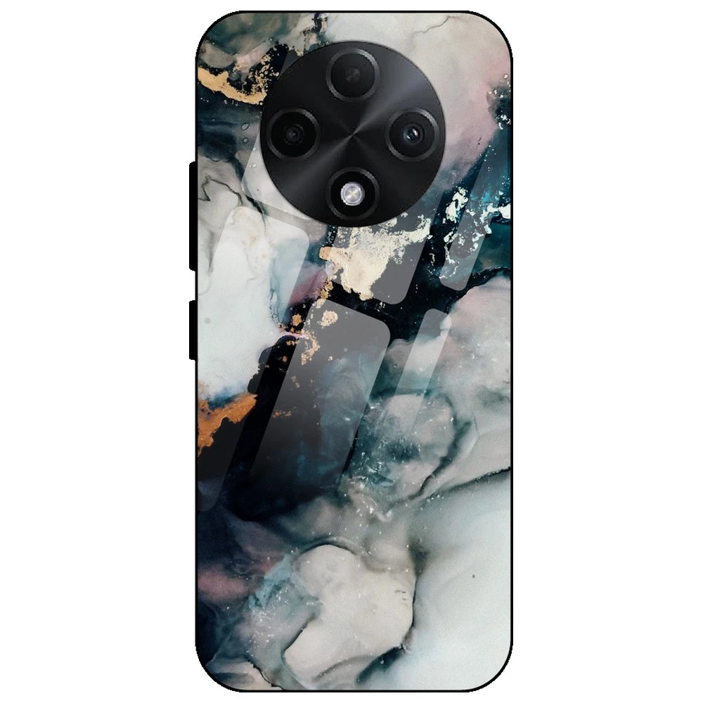 Enchanted Marble - Glass Case for Oppo F27 Pro Plus