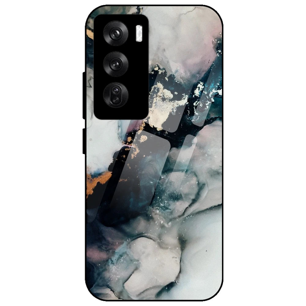 Enchanted Marble - Glass Case for Oppo Reno 12 Pro
