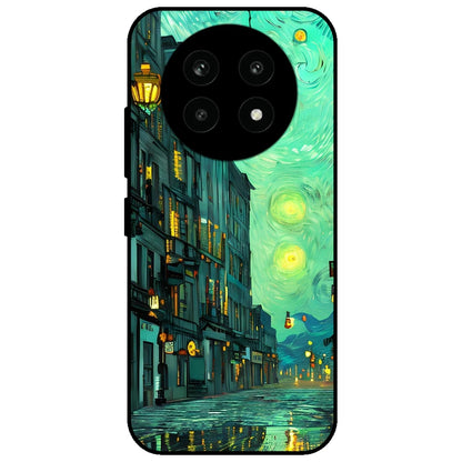 European Art - Glossy Metal Silicone Case for Realme 13 Pro 5G