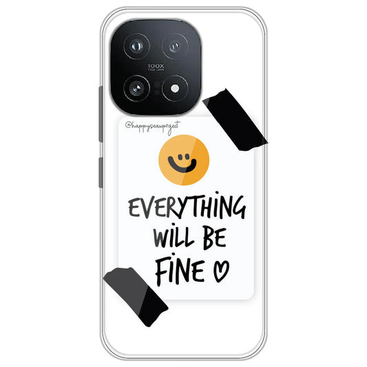 Everything Will Be Fine - Clear Printed Silicone Case for iQOO 15