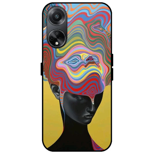 Explosion - Glossy Metal Silicone Case for Oppo F23 5G