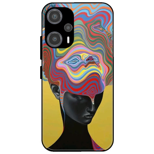 Explosion - Glossy Metal Silicone Case for Poco F5