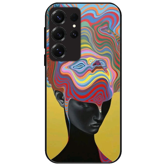 Explosion - Glossy Metal Silicone Case for Samsung Galaxy S25 Ultra