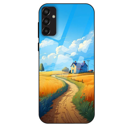 Sunny Countryside - Glass Case For Samsung Galaxy F13