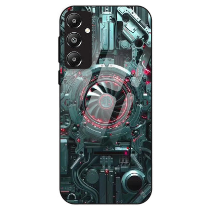 Cybernetic Engine - Glass Case For Samsung Galaxy F14