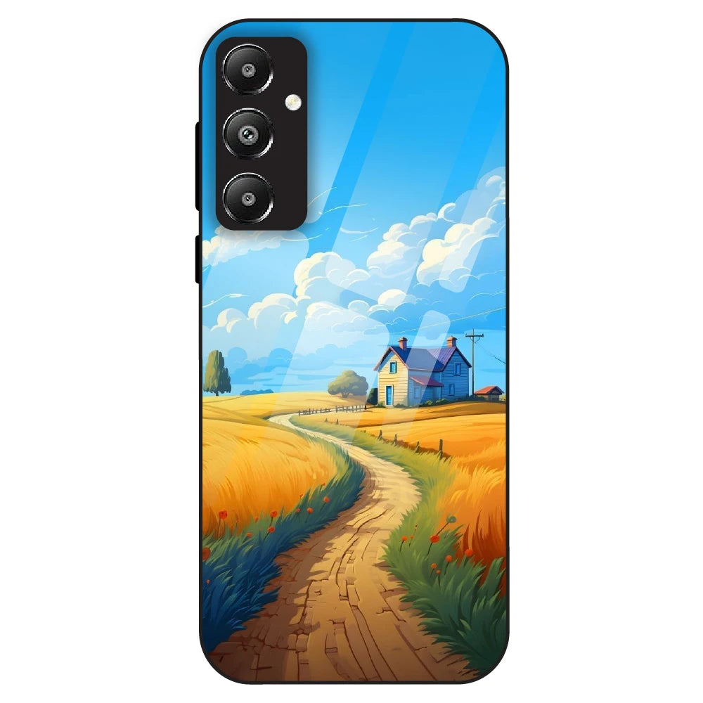 Sunny Countryside - Glass Case For Samsung Galaxy F14