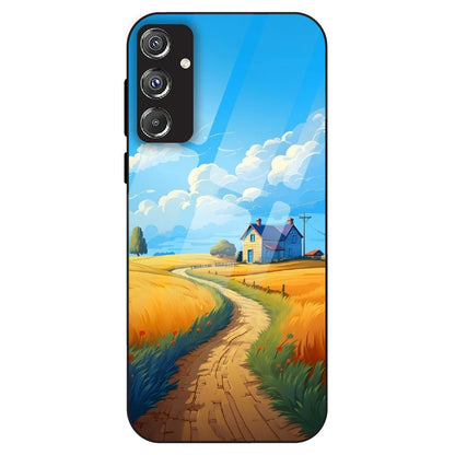 Sunny Countryside - Glass Case For Samsung Galaxy F34