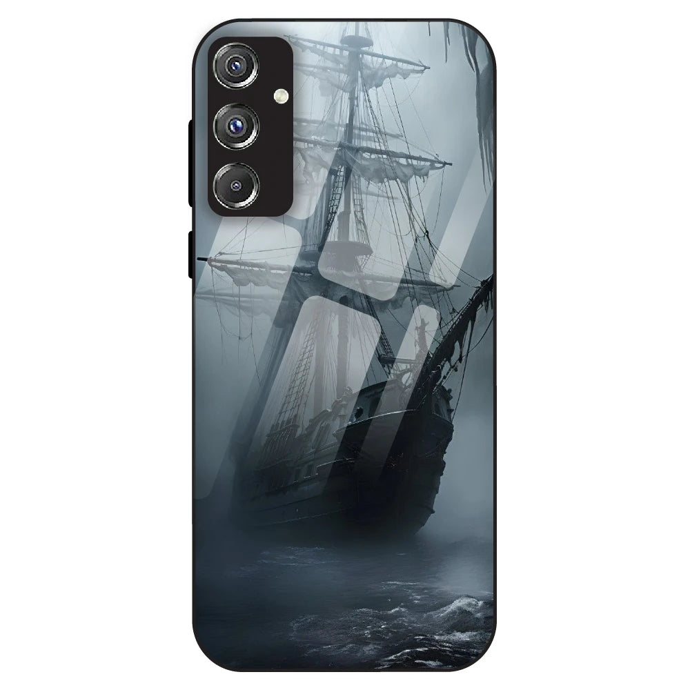 Ghost Ship - Glass Case For Samsung Galaxy F34