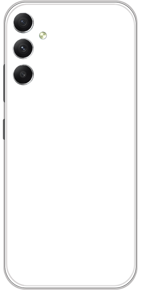 Samsung Galaxy F54 5G back cover mockup - customisable soft silicone case
