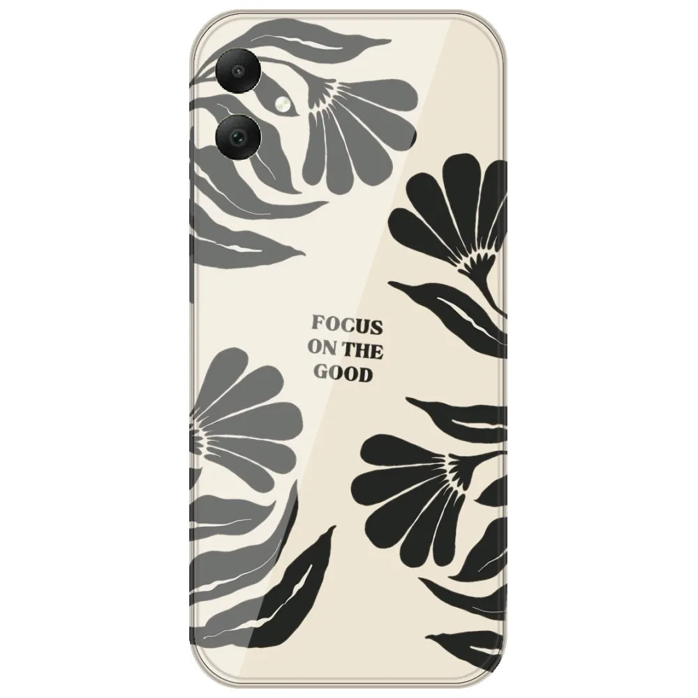 Focus On The Good - Printed Silicone Case for Samsung Galaxy A06