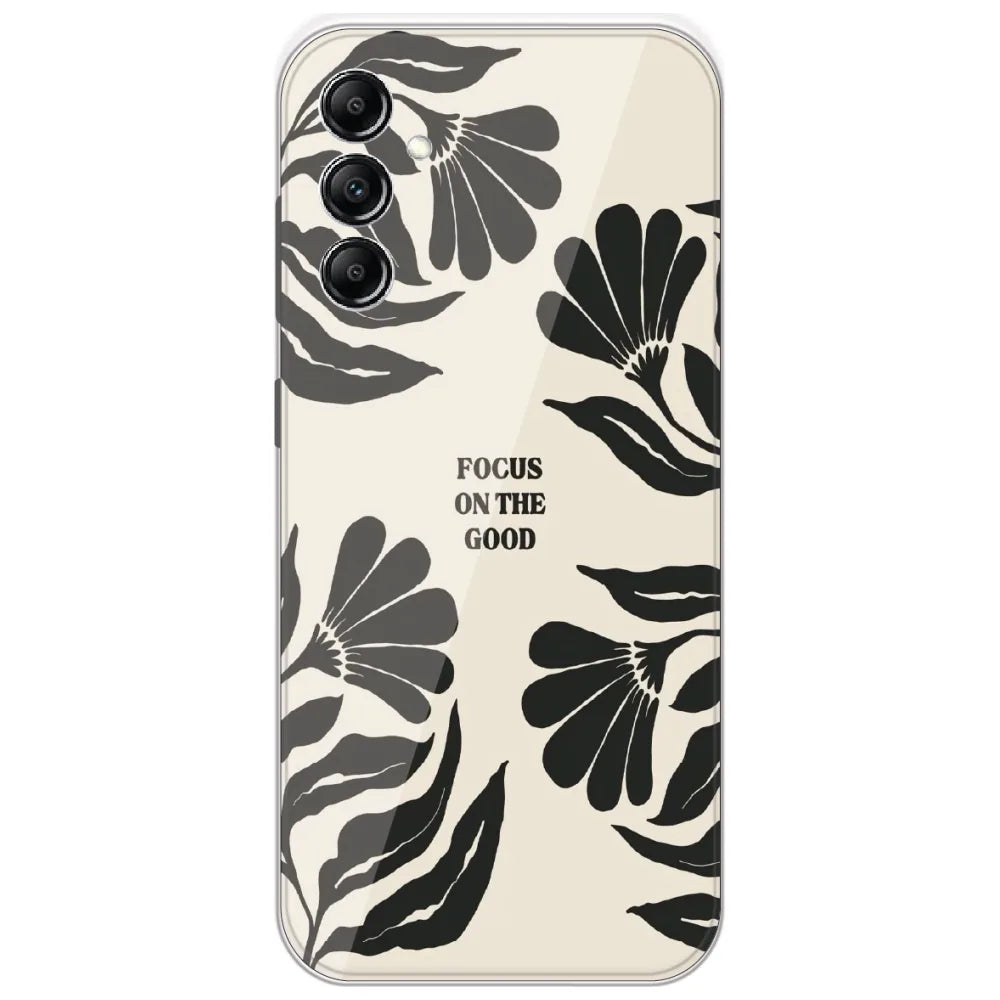 Focus On The Good - Printed Silicone Case for Samsung Galaxy A14