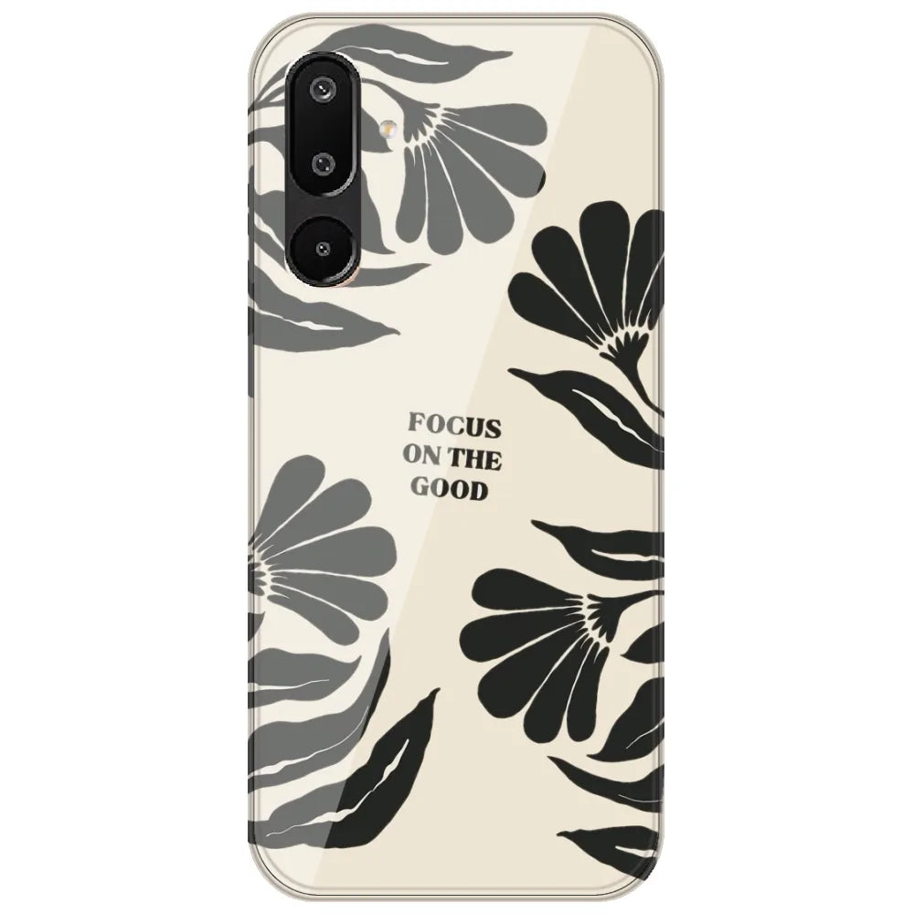 Focus On The Good - Printed Silicone Case for Samsung Galaxy M16
