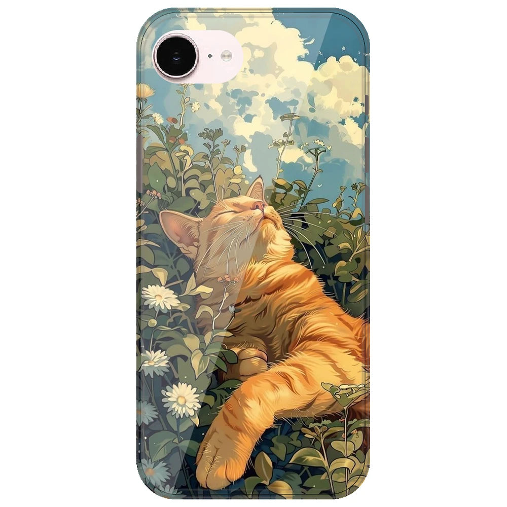 Garfield Sleeping - Printed Silicone Case for Apple iPhone 17e