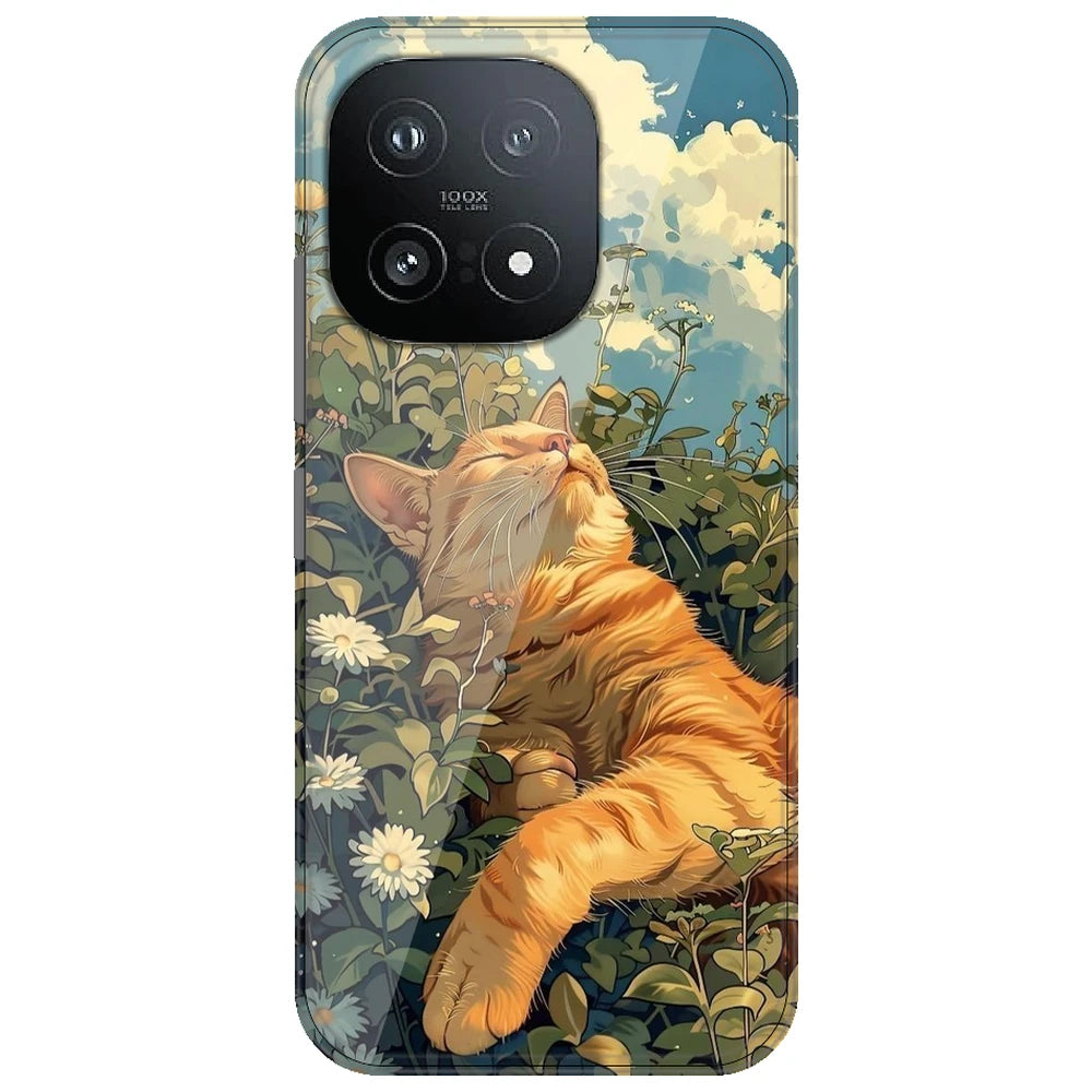 Garfield Sleeping - Printed Silicone Case for iQOO 15