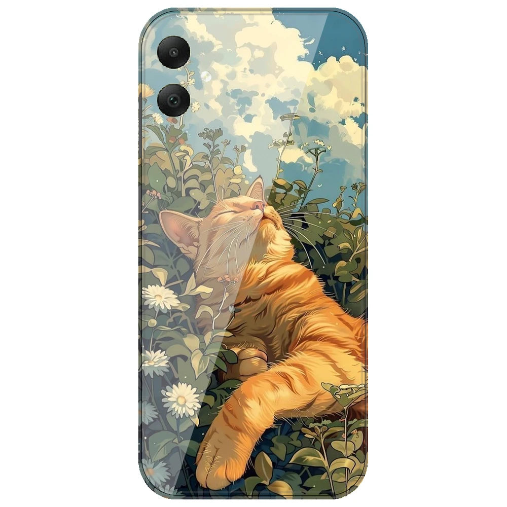 Garfield Sleeping - Printed Silicone Case for Samsung Galaxy A06