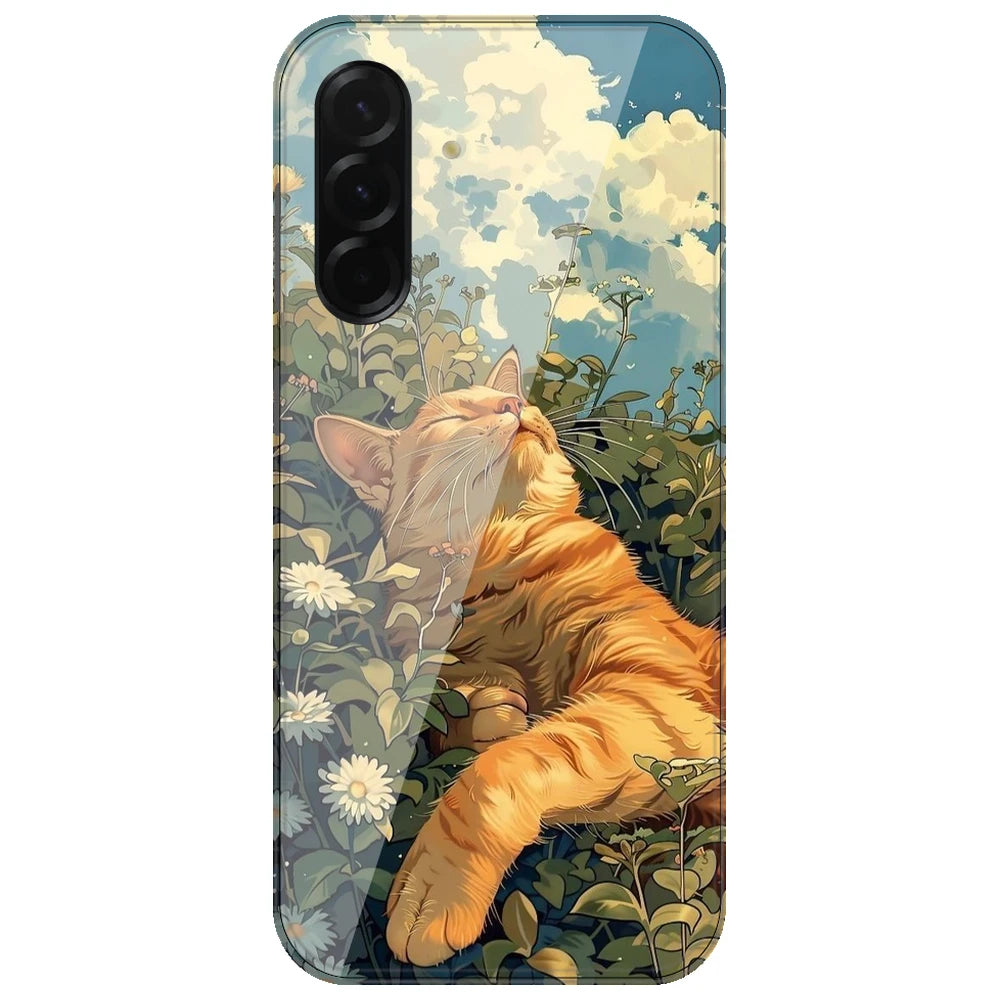 Garfield Sleeping - Printed Silicone Case for Samsung Galaxy A17