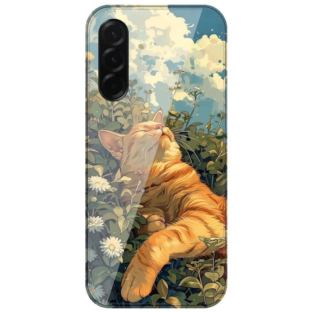 Garfield Sleeping - Printed Silicone Case for Samsung Galaxy A57 5G