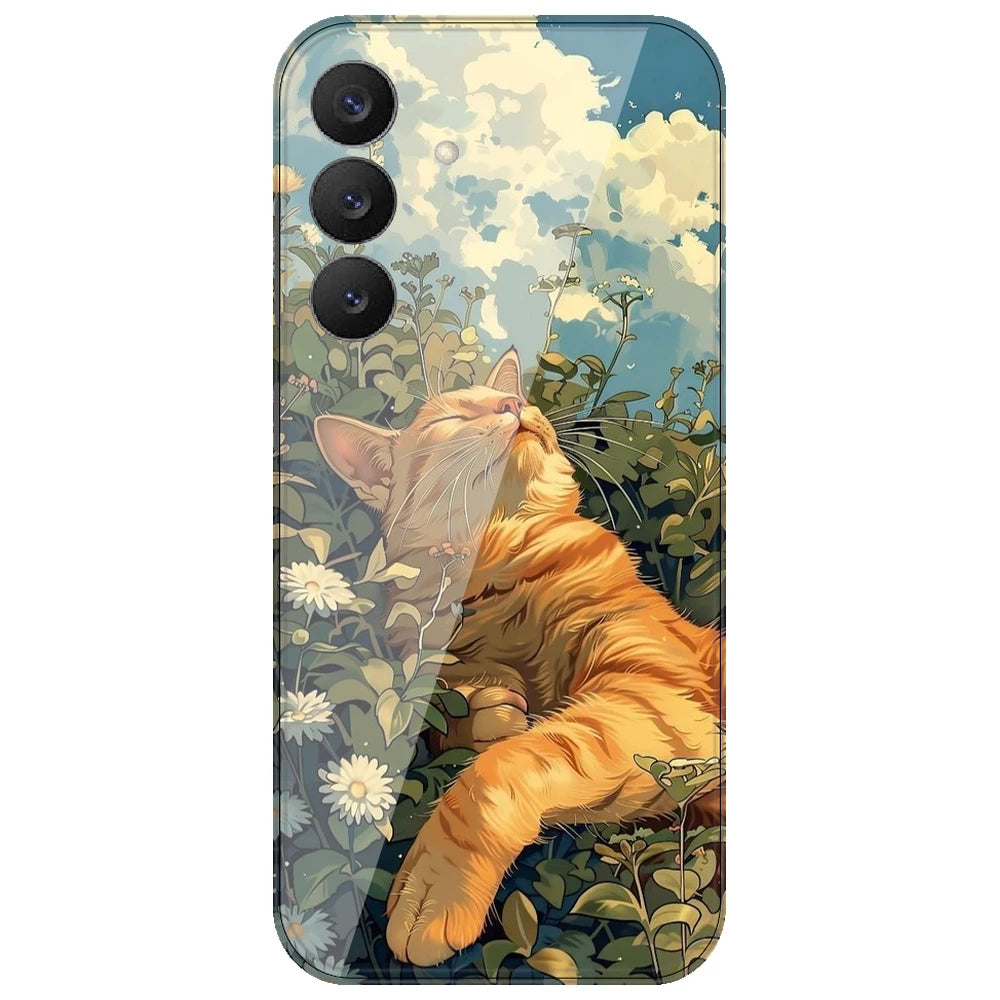 Garfield Sleeping - Printed Silicone Case for Samsung Galaxy S26