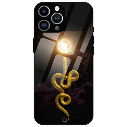 Golden Serpent - Glass Case for Apple iPhone 13 Pro Max