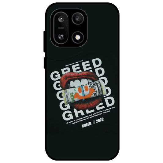Greed - Glossy Metal Silicone Case for OnePlus 15
