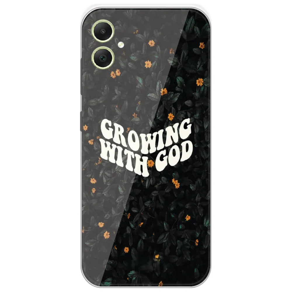 Growing With God - Printed Silicone Case for Samsung Galaxy A05