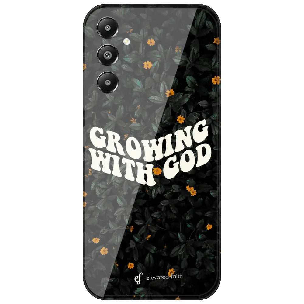 Growing With God - Printed Silicone Case for Samsung Galaxy A05s