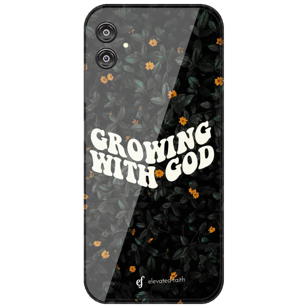 Growing With God - Printed Silicone Case for Samsung Galaxy F04