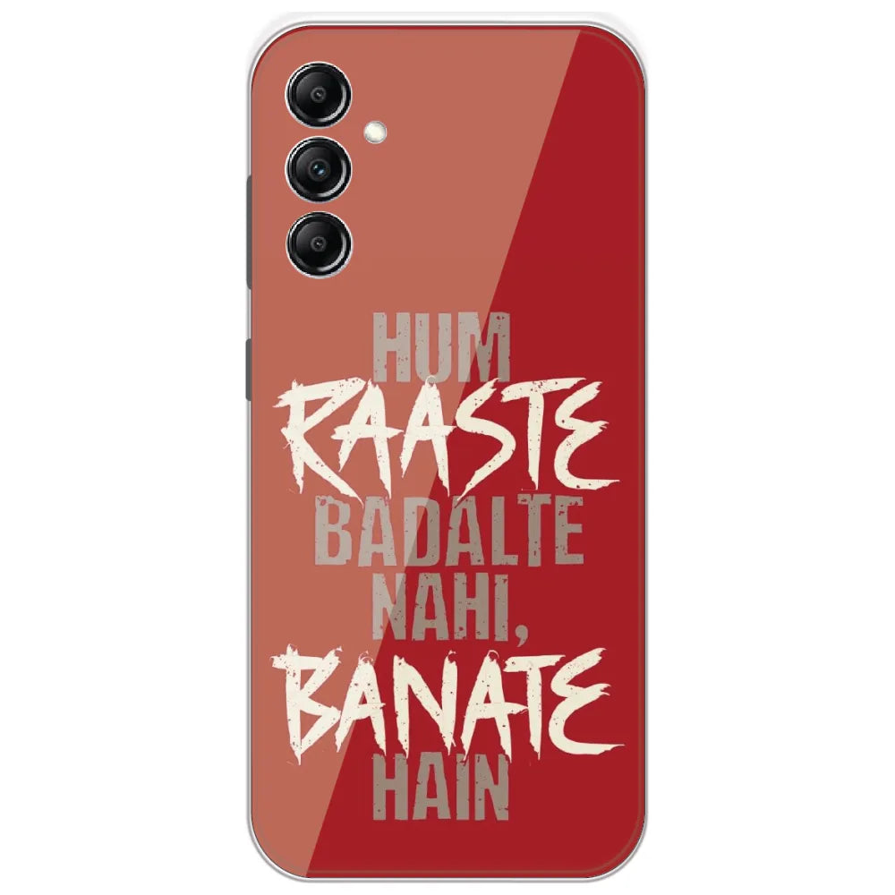 Hum Raaste Banate Hain - Printed Silicone Case for Samsung Galaxy A14