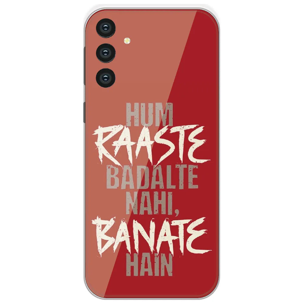 Hum Raaste Banate Hain - Printed Silicone Case for Samsung Galaxy S24