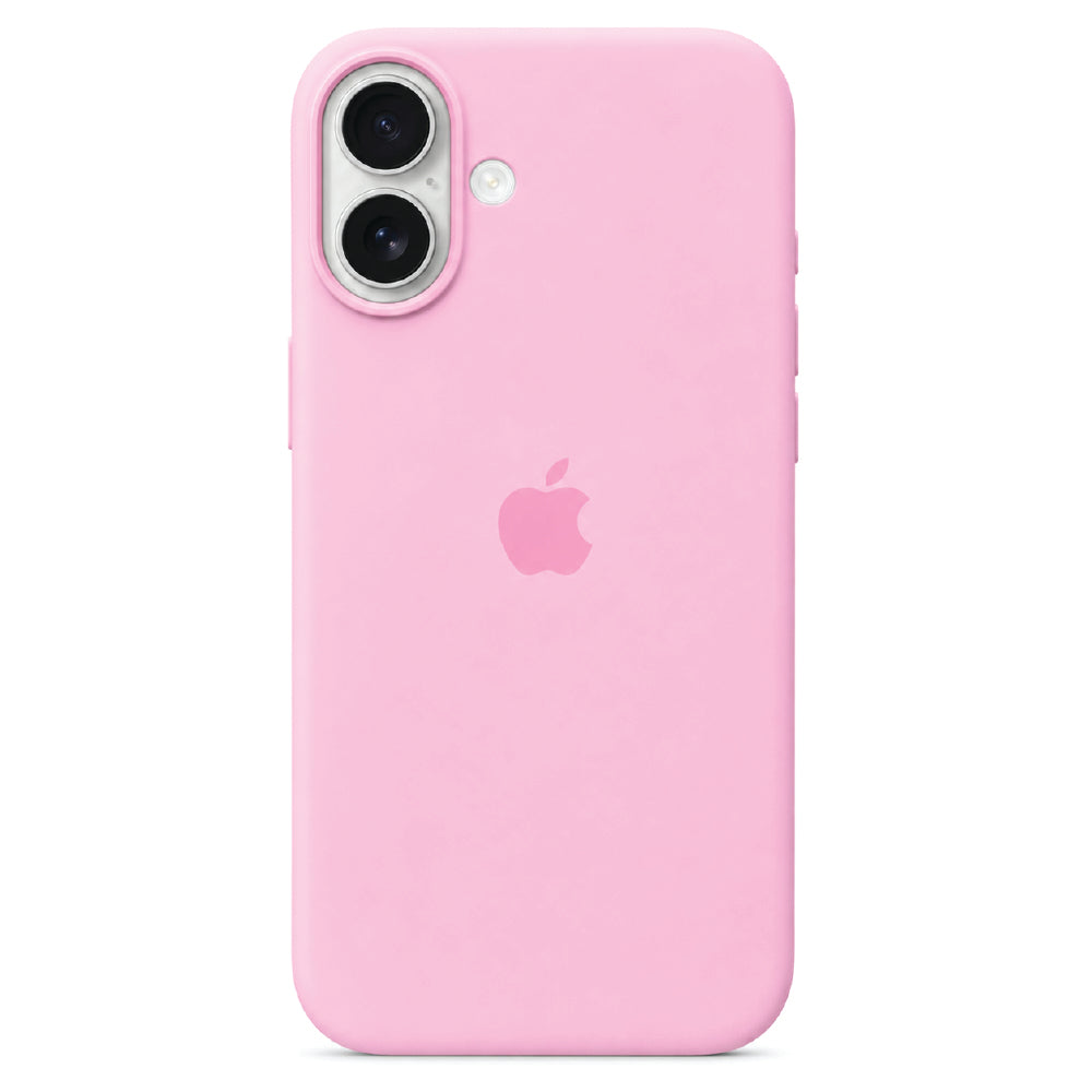 Baby Pink Liquid Silicone Case For Apple iPhone Models