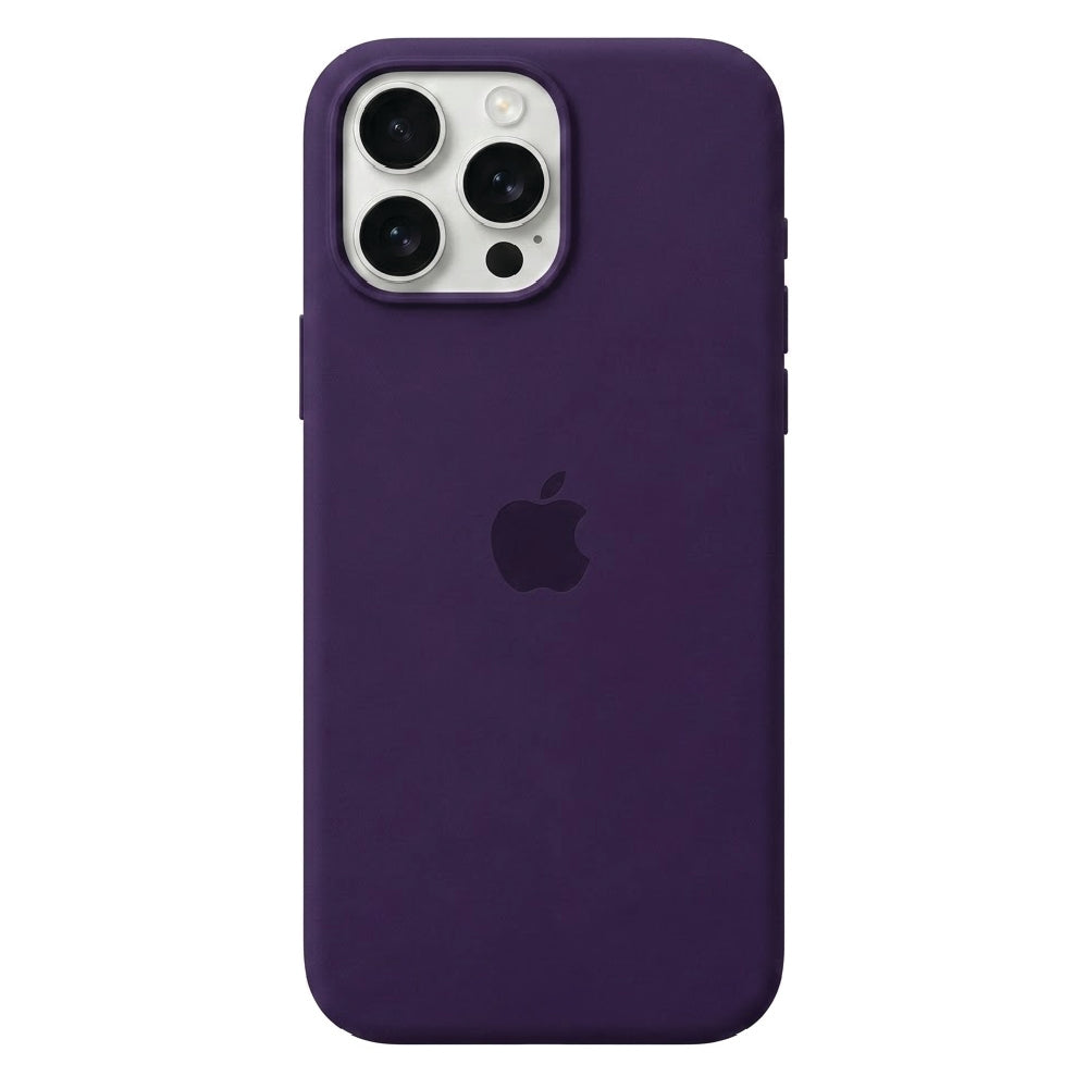 Purple Liquid Silicone Case For Apple iPhone Models