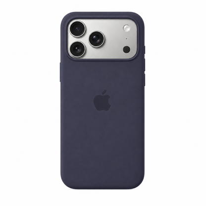 Storm Blue Liquid Silicone Case For Apple iPhone Models