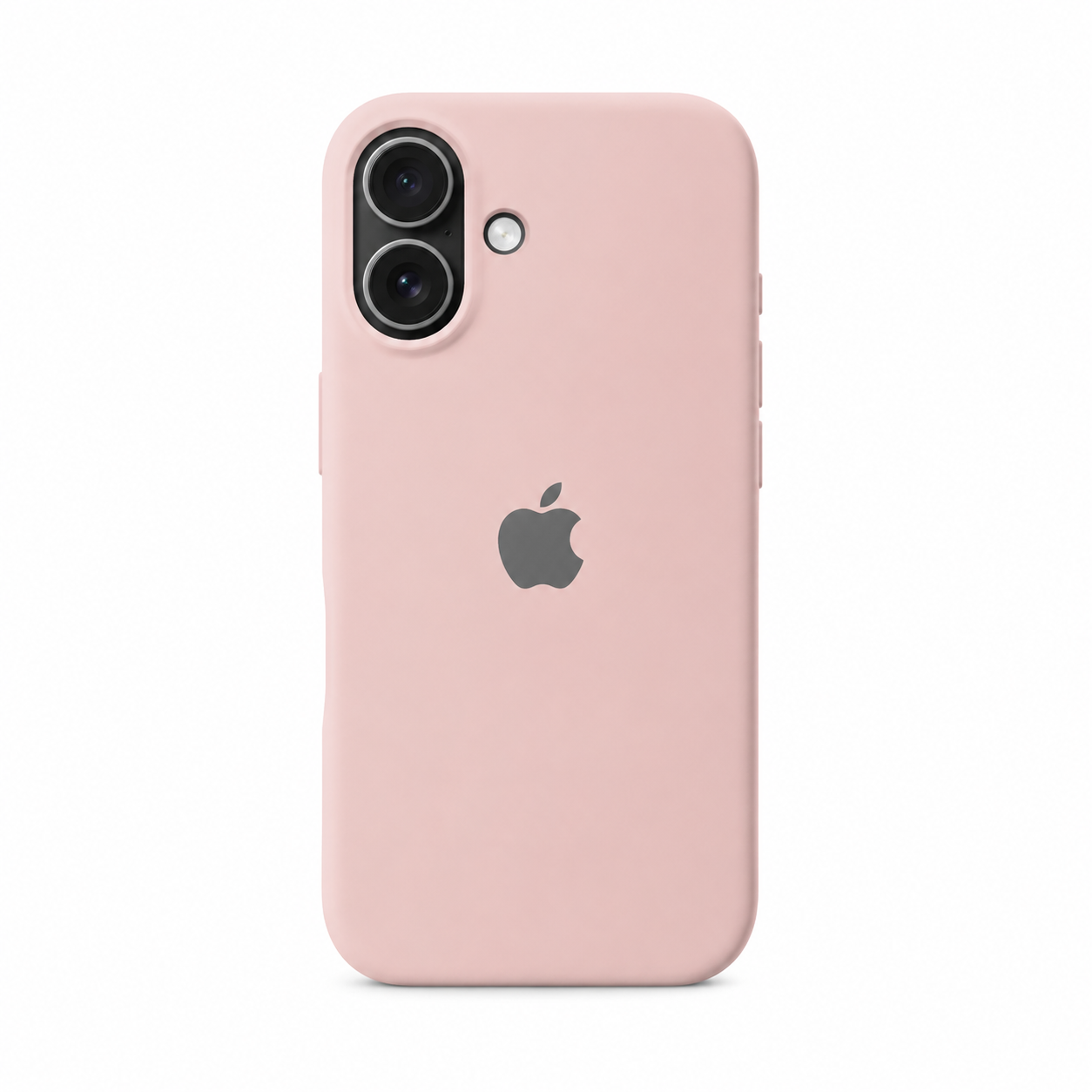 Sand Pink Liquid Silicone Case For Apple iPhone Models
