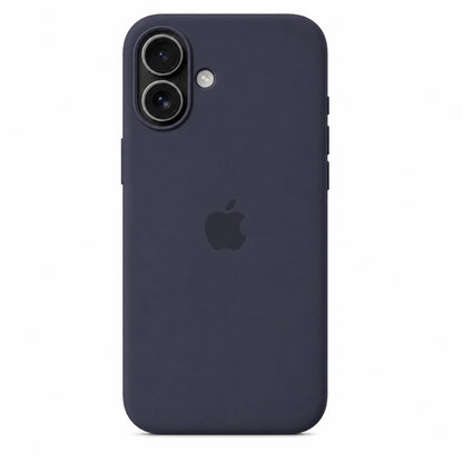 Storm Blue Liquid Silicone Case For Apple iPhone Models