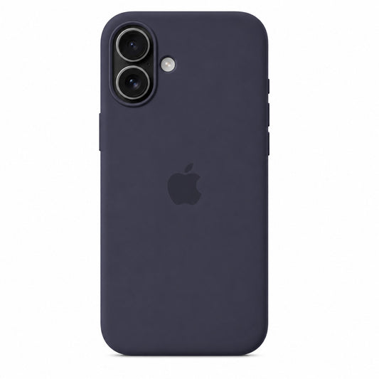 Storm Blue Liquid Silicone Case For Apple iPhone Models